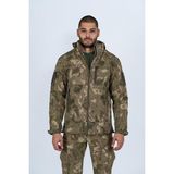 Komando Pazarı Combat Tactical Outdoor Taktik Su ve Rüzgâr Geçirmez Softjell Mont Motorcu Montu - 305C - 2XL - Kamuflaj