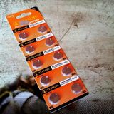 Komax Button Alkalıne Battery Ag Seria Ag 8 Pil LR1120 Pil SR391 Pil 391A Pil Ag8 Pil Saat Pili Yedek Pil - 10'lu