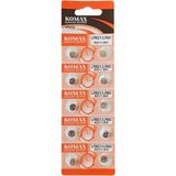 Komax LR621/LR60 - Ag1/1.55 V Düğme Pil (10ADET)