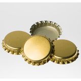 Kombuçça Soda Gazoz Bira Konserve Şişe Kapağı - Gold/gümüş Renkli Taç Metal Teneke Kapak 250 Adet - 41 Delft Blue