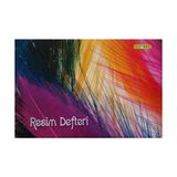 Komeks 35 X 50 15 Yaprak Spiralli Resim Defteri