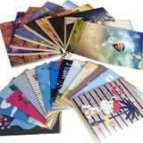 Komeks A5 Dikişli Kaye Defter Karton Kapak Kareli 100 Yaprak 100/4 (6 Lı Paket)
