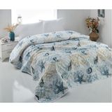Komfort Home 200x220 Çift Kişilik Baskılı Çok Amaçlı Örtü Pike