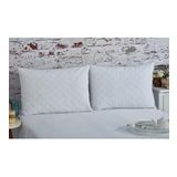 Komfort Home 50x70 cm x 2 Kapitoneli Pamuklu Yastık Koruyucu