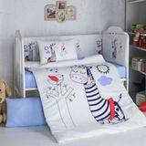 Komfort Home 8 Parça Ranforce %100 Pamuk Bebek Uyku Seti