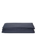 Komfort Home Antrasit Battal Boy Çizgili Pamuk Saten Nevresim
