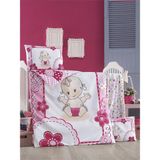 Komfort Home Bebek Nevresim Takımı %100 Pamuk - 100 x 150 cm - Mürdüm
