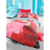 Komfort Home Candy Çift Kişilik Saten Nevresim Takımı
