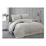 Komfort Home Çift Kişilik 100 Pamuk Kumaş Silikon Dolgulu Yorgan /G1