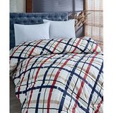 Komfort Home Çift Kişilik Baskılı Pamuklu Silikon Yorgan 195x215 CM