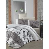 Komfort Home Çift Kişilik Polycotton Bellezza Kahve Nevresim Takım