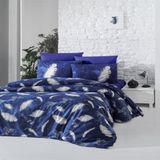 Komfort Home Çift Kişilik Ranforce Feather Nevresim Takım