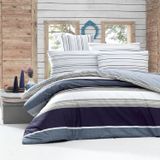 Komfort Home Çift Kişilik Ranforce Savoy Blue Nevresim Takım