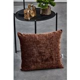 Komfort Home Düz Kahverengi İç Dolgulu Kırlent 45x45cm / 4 Adet