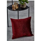 Komfort Home Düz Kırmızı İç Dolgulu Kırlent 45x45cm / 1 Adet