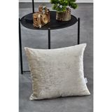 Komfort Home Düz Krem İç Dolgulu Kırlent 45x45cm / 1 Adet