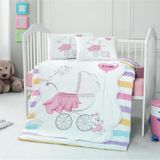 Komfort Home Fish Girl Pamuk Bebek Nevresim Takım