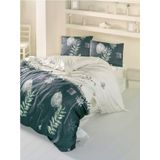 Komfort Home Hale Ranforce Yeşil Tek Kişilik Nevresim Takımı