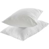 Komfort Home Komfort %100 Pamuk Microjel Silikon Yastık 1000 gr 50 x 70 cm 2'li - Beyaz