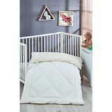 Komfort Home Kuzu Tüyü Welsoft/%100 Pamuklu Silikon Bebek Yorganı