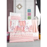 Komfort Home Pinky %100 Pamuk Bebek Uyku Seti