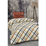 Komfort Home Tek Kişilik Baskılı Pamuklu Silikon Yorgan + Yastık / P19