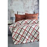 Komfort Home Tek Kişilik Baskılı Pamuklu Silikon Yorgan + Yastık / P4 - 160 x 220 cm - Renkli