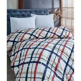 Komfort Home Tek Kişilik Baskılı Pamuklu Silikon Yorgan + Yastık / P5