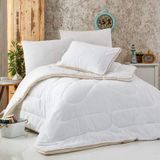 Komfort Home Tek Kişilik Welsoft-Microfiber Klimalı Yorgan + Yastık