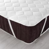 Komfort Home Tek Kişilik Yatak Koruyucu Alez - Beyaz - 90 x 190 cm