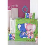 Komfort Home VIC_ELEPHANT %100 Pamuk Bebek Nevresim Takımı