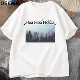 Komik Desta Hoaaaa T-Shirt Kadın Erkek Unisex Ağır Pamuklu Tee Elbise Kısa Kollu Yuvarlak Tee 2949 - Beyaz - XL