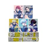 Komik Şeyler Blue Lock 21-22-23-24-25. Ciltler Manga Seti + Özel Cetvel