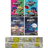 Komik Şeyler Yayıncılık Mucize Uğur Böceği ile Kara Kedi Chibi 1-2-3-4. Ciltler Set + Özel Cetvel