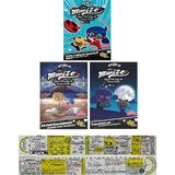 Komik Şeyler Yayıncılık Mucize Uğur Böceği ile Kara Kedi Chibi 2-3-4. Ciltler Set + Özel Cetvel
