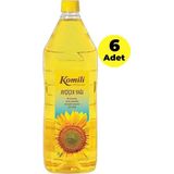 Komili Ayçiçek Yağı 2 Lt Pet * 6 Adet