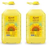 Komili Ayçiçek Yağı Dar Ağız, Pet Şişe, 4 Lt (2 paketi)