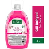Komili Gül Bahçesi Sıvı Sabun 3 lt, Cilde Uyumlu pH ve Hoş Koku ile Keyifli Temizlik