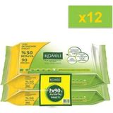 Komili Islak Havlu 2X90 Yaprak 12'Li Set(2160 Yaprak)