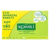 Komili Islak Temizlik Havlusu 60'lı - 3'lü Avantaj Paketi
