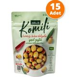 Komili Kırmızı Biber Dolgulu Yeşil Zeytin 15X170G - 2,5 kg