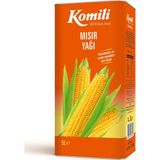 Komili Mısır Yağı 5 lt Yerli Üretim Kızartmalar İçin İdeal Lezzet Türkiye Menşeli