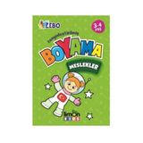 Komisyon Limon Kids 3-4 Yaş Zenginleştirilmiş Boyama - Meslekler