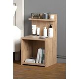 Komodin Raf Salon Ofis Dolabı Ceviz 32*35*63 - Kahverengi