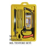 Komodo Meşem Kıl Testere Seti 6prç / M-598