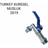 Komodo Turkey Küresel Musluk (Bahçe Musluğu) / 10 Adet