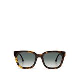 Komono Turner Gold Havana Leopar Unisex Güneş Gözlüğü - Kahverengi