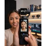 Kompakt 4K Vlog Kamera 2.0 IPS Ekran Otomatik Odaklama ve Stereo Ses Kayıtlı Midastech - Renkli