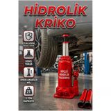 Kompakt Hidrolik Kriko – Çelik Gövde, Geniş Taban Ve Ayarlanabilir Kaldırma Mili
