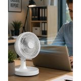 Kompakt Mini Fan Salınımlı Sessiz Masaüstü Vantilatör